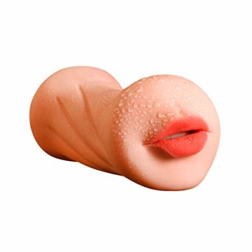 HSTD Taschenmuschi Blowjob mit Mund Zähne Pussy 3D Vagina Realistische Masturbator für männer Sexspielzeug tragbar - 